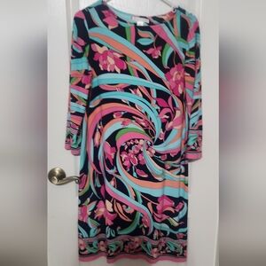 London Times Midi Dress